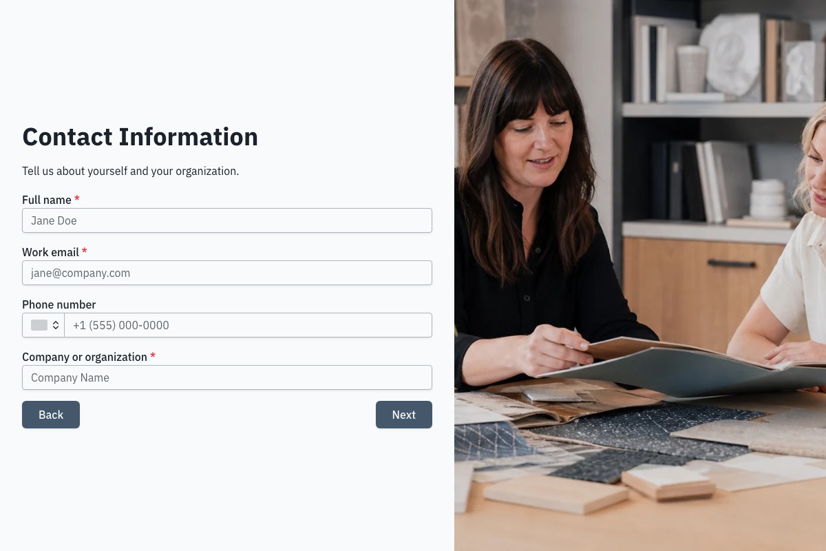 Client Intake Form form template preview